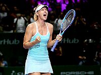 Мария Шарапова одержала вторую победу на итоговом турнире WTA