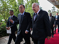 Пан Ги Мун прибыл с незапланированным визитом в Израиль