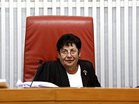 10 канал ИТВ: ШАБАК рекомендует усилить охрану председателя БАГАЦ