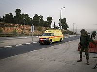 Попытка автомобильного теракта под Хальхулем, пострадавших нет