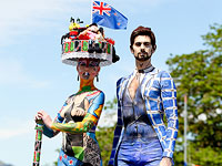 Trotting Cup: скачки, бодиарт и конкурс модниц. Фоторепортаж