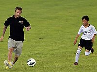 Дэвид Бекхэм примет участие в товарищеском матче в Антарктиде