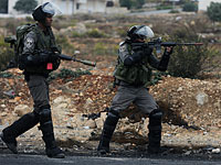 Возле Бейт-Эля камнем легко ранен боец МАГАВ 