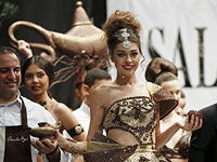 1001 сладкая ночь: эротичная шоколадная мода в Бейруте