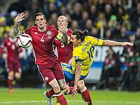 Ибрагимович забил. Шведы обыграли сборную Дании