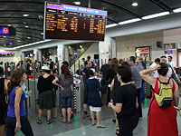 Забастовка на железной дороге: поезда высадили сотни пассажиров в Бней-Браке и Кфар-Сабе