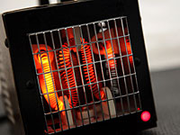 Пожарная служба напомнила об опасности использования спиральных обогревателей