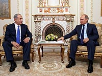 Биньямин Нетаниягу и Владимир Путин в Москве. 21 сентября 2015 года