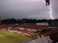 Во время матча чемпионата Боливии молния убила футболиста