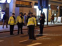 В Лондоне арестованы три человека в машине с бельгийскими номерами