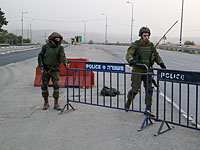 Шоссе №443 перекрыто в районе перекрестка Шилат из-за подозрительного предмета