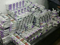 В Бен-Гурионе задержан пассажир из Киева, пытавшийся провезти 125 блоков сигарет