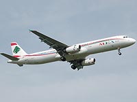 Запись была сделана пилотом самолета авиакомпании Middle Eastern Airlines