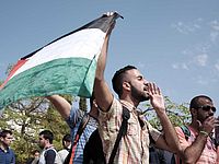 Очевидцы: поселенец напал на левого активиста с ножом в руках