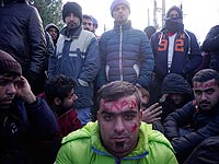 На границе Греции и Македонии. 28 ноября 2015 года На границе Греции и Македонии. 28 ноября 2015 года
