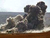 ВВС арабской коалиции атаковали транспорты с оружием для хуситов