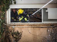 Пожар в Петах-Тикве, 14-летний мальчик госпитализирован в тяжелом состоянии