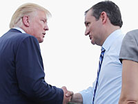 Дональд Трамп и Тед Круз  
