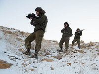 Первый снег на Хермоне: нашествие туристов и учения десантников. Фоторепортаж