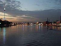 В Петербурге женщина бросилась с моста в ледяную воду. Вслед за ней прыгнул полицейский