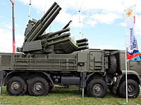 Зенитный ракетно-пушечный комплекс наземного базирования 