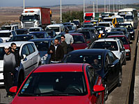 Авария парализовала движение на участке шоссе №4