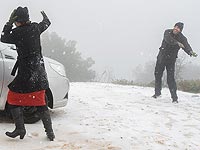 Первая зимняя буря 2016 года в Израиле. Фоторепортаж