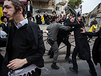 Акция протеста в Меа Шеарим: