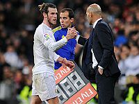 Дебют Зинедина Зидана. Бэйл забил три мяча, Бензема – два. 