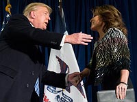 Сара Пэйлин поддержала Дональда Трампа на республиканских праймериз