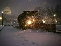 Снежная буря в США: все только начинается. Фоторепортаж