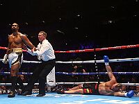 Бокс: Дэвид Хэй вернулся на ринг и нокаутировал соперника в первом раунде