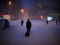 Число погибших из-за снежной бури на Восточном побережье США достигло 18 человек