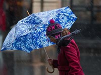 Зимняя буря в Израиле: снегопады в горах на севере и в центре страны