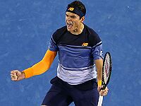 Милош Раонич вышел в полуфинал Открытого чемпионата Австралии