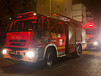 В результате пожара в жилом доме в Явне пострадали четыре человека