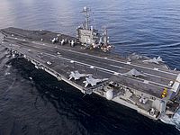 ВМС США подтвердили: иранский беспилотник летал над авианосцем