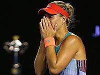 Сенсация Открытого чемпионата Австралии: Ангелик Кербер победила Серену Уильямс
