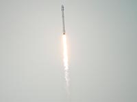 Опубликована видеозапись неудачного приземления первой ступени Falcon 9