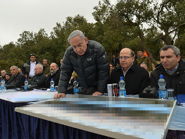 Нетаниягу и члены военно-политического кабинета посетили северную границу