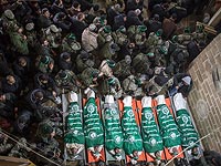 Похороны боевиков ХАМАС, погибших в 