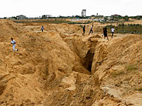 В секторе Газы обрушился еще один подземный туннель