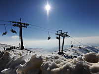 Снег и израильтяне: зимний сезон на склонах Хермона