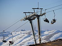 Горный курорт Хермон вновь открыт для посетителей