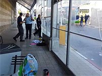 На месте теракта в Рамле. 4 февраля 2016 года   