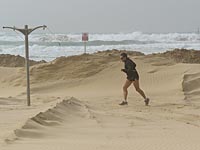 Третья зимняя буря 2016 года: пыль и волны. Фоторепортаж