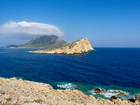 В районе острова Амаргос. Эгейское море