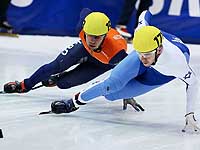 Израильтянин Владислав Быканов стал победителем этапа Кубка мира по шорт-треку