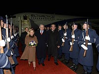 Биньямин и Сара Нетаниягу в Берлине. 15 февраля 2016 года