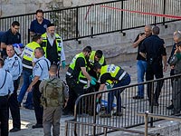 На месте теракта у Шхемских ворот. 19 февраля 2016 года